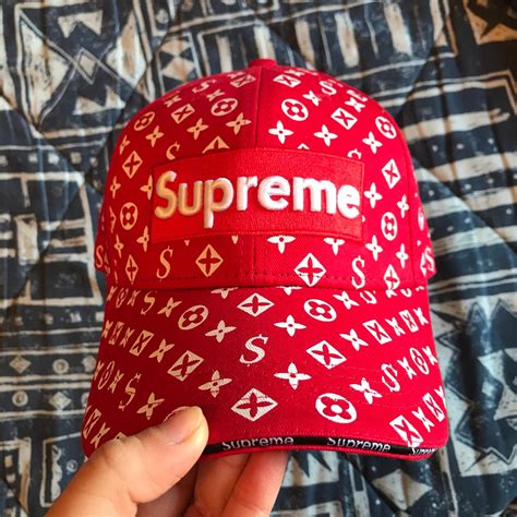 cappello louis vuitton x supreme|louis vuitton tops.